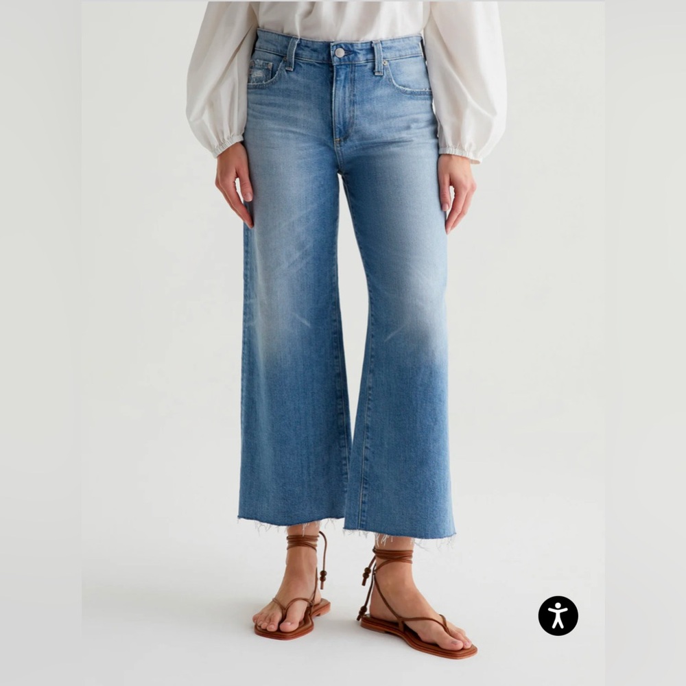 AG Saige Wide Leg Crop